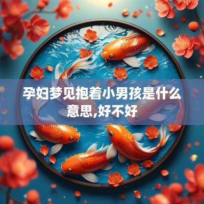 孕妇梦见抱着小男孩是什么意思,好不好