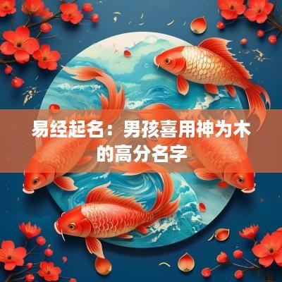 易经起名：男孩喜用神为木的高分名字