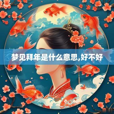 梦见拜年是什么意思,好不好