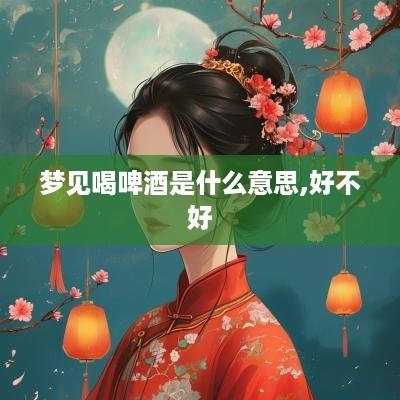 梦见喝啤酒是什么意思,好不好