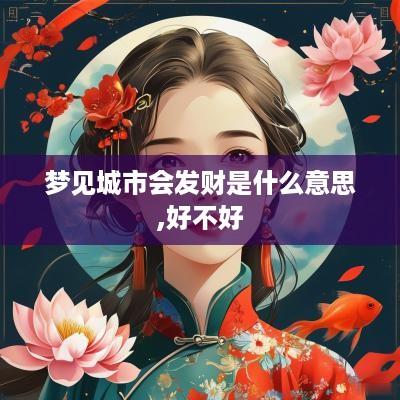 梦见城市会发财是什么意思,好不好