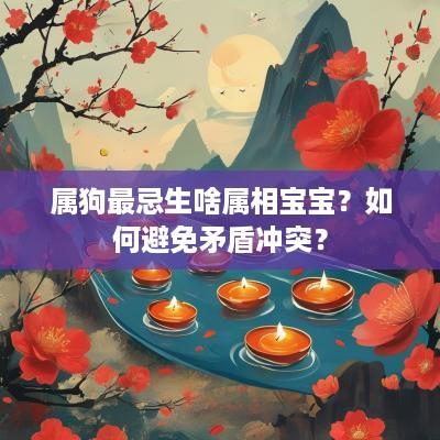 属狗最忌生啥属相宝宝？如何避免矛盾冲突？