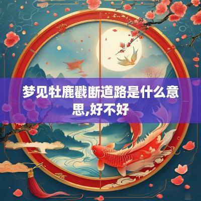 梦见牡鹿戳断道路是什么意思,好不好