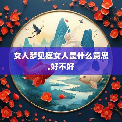 女人梦见摸女人是什么意思,好不好