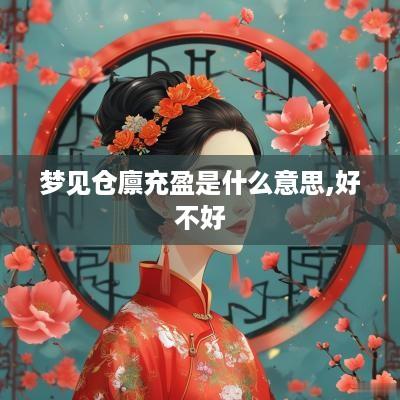 梦见仓廪充盈是什么意思,好不好
