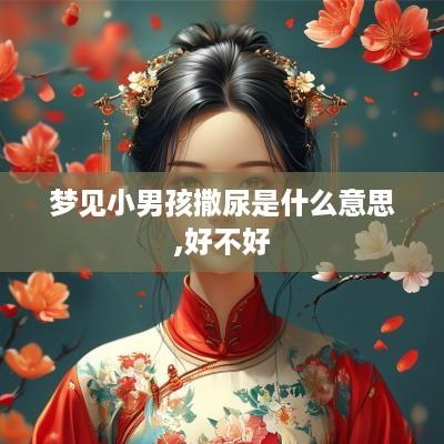 梦见小男孩撒尿是什么意思,好不好
