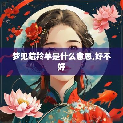 梦见藏羚羊是什么意思,好不好