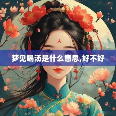 梦见喝汤是什么意思,好不好