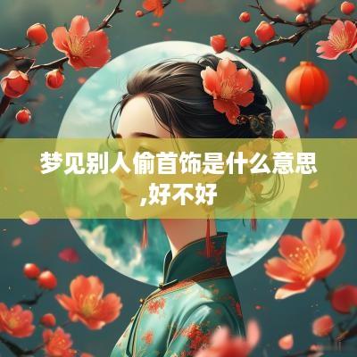 梦见别人偷首饰是什么意思,好不好