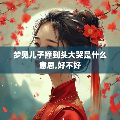 梦见儿子撞到头大哭是什么意思,好不好
