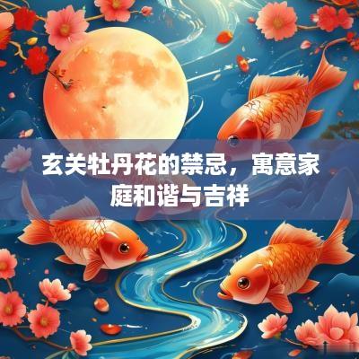 玄关牡丹花的禁忌，寓意家庭和谐与吉祥