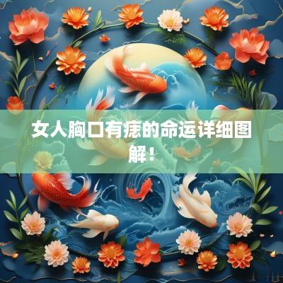 女人胸口有痣的命运详细图解！