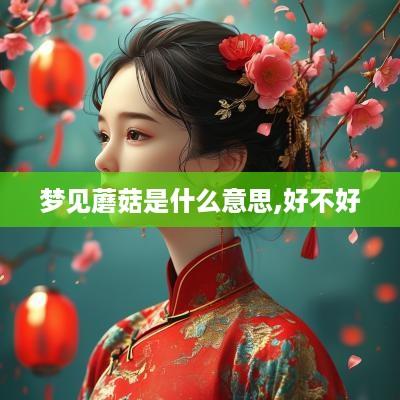 梦见蘑菇是什么意思,好不好
