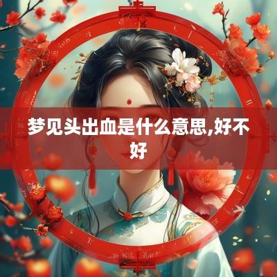 梦见头出血是什么意思,好不好