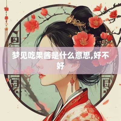 梦见吃果酱是什么意思,好不好