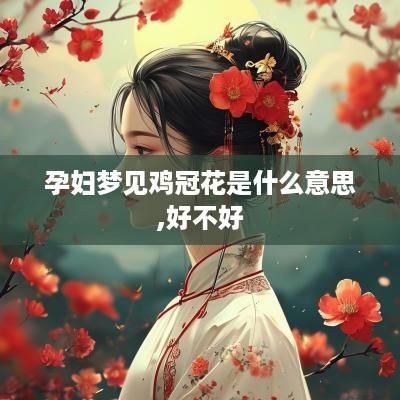 孕妇梦见鸡冠花是什么意思,好不好