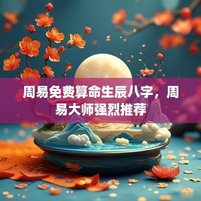 周易免费算命生辰八字，周易大师强烈推荐