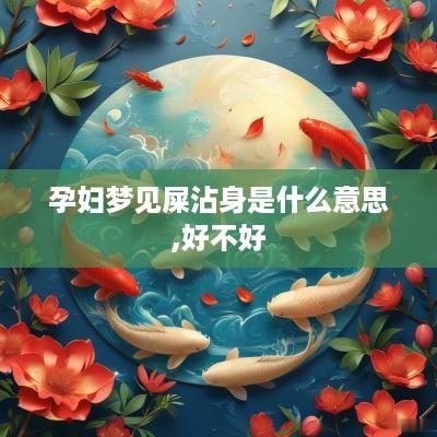 孕妇梦见屎沾身是什么意思,好不好
