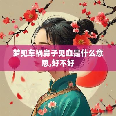 梦见车祸鼻子见血是什么意思,好不好