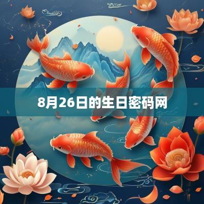 8月26日的生日密码网