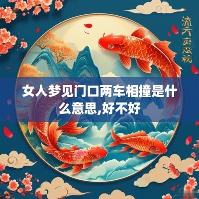 女人梦见门口两车相撞是什么意思,好不好