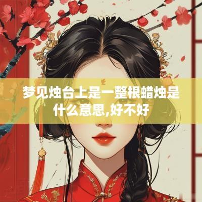 梦见烛台上是一整根蜡烛是什么意思,好不好