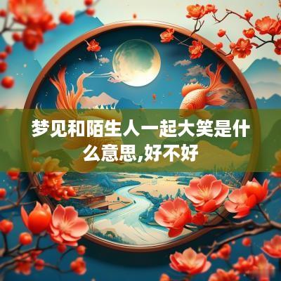梦见和陌生人一起大笑是什么意思,好不好