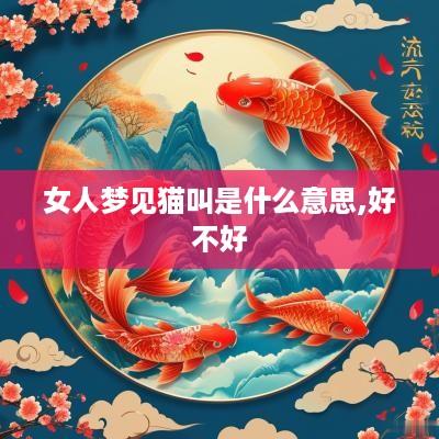 女人梦见猫叫是什么意思,好不好