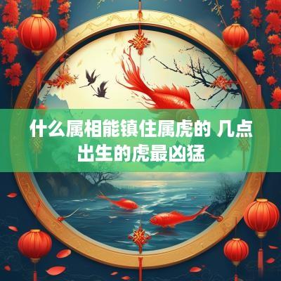 什么属相能镇住属虎的 几点出生的虎最凶猛