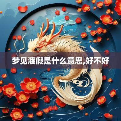 梦见渡假是什么意思,好不好