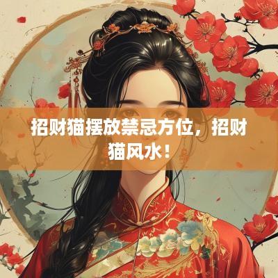 招财猫摆放禁忌方位，招财猫风水！