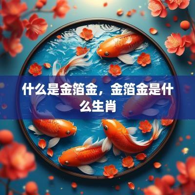 什么是金箔金，金箔金是什么生肖