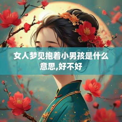女人梦见抱着小男孩是什么意思,好不好