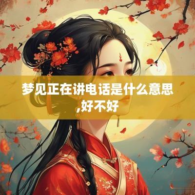 梦见正在讲电话是什么意思,好不好