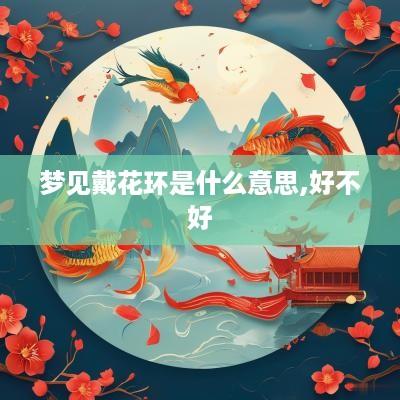 梦见戴花环是什么意思,好不好