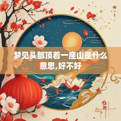 梦见头部顶着一座山是什么意思,好不好