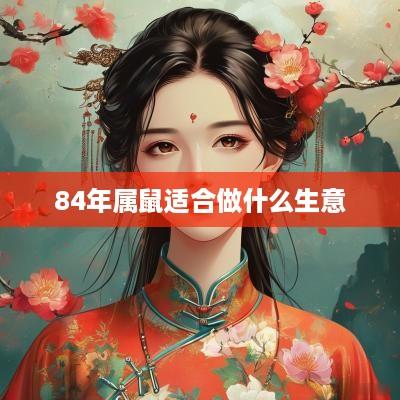 84年属鼠适合做什么生意
