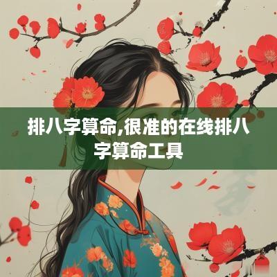 排八字算命,很准的在线排八字算命工具