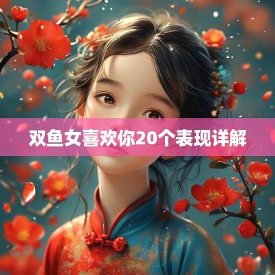 双鱼女喜欢你20个表现详解