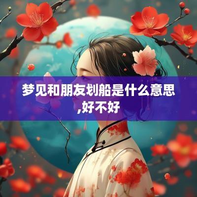 梦见和朋友划船是什么意思,好不好