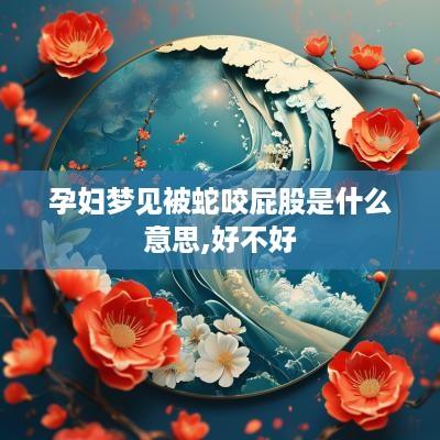 孕妇梦见被蛇咬屁股是什么意思,好不好