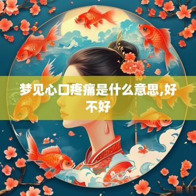 梦见心口疼痛是什么意思,好不好