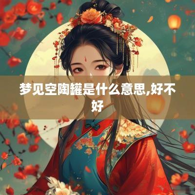 梦见空陶罐是什么意思,好不好