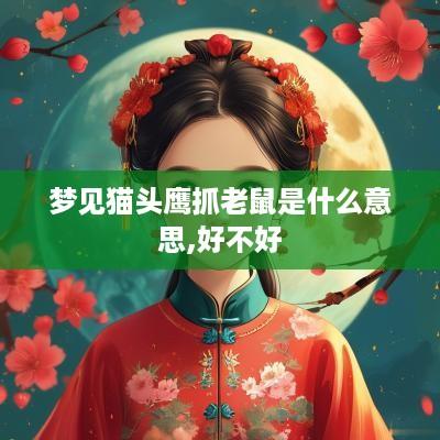 梦见猫头鹰抓老鼠是什么意思,好不好
