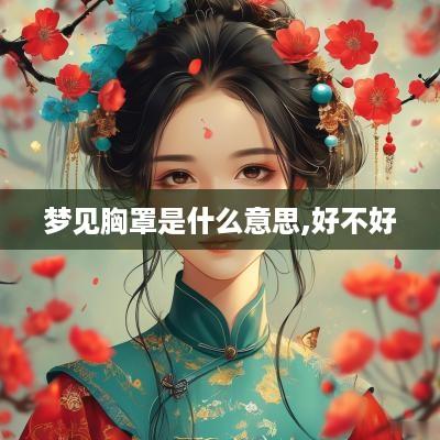 梦见胸罩是什么意思,好不好