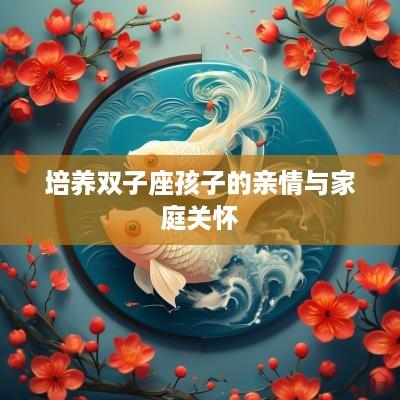 培养双子座孩子的亲情与家庭关怀