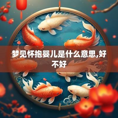 梦见怀抱婴儿是什么意思,好不好