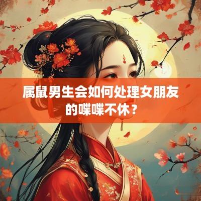 属鼠男生会如何处理女朋友的喋喋不休？