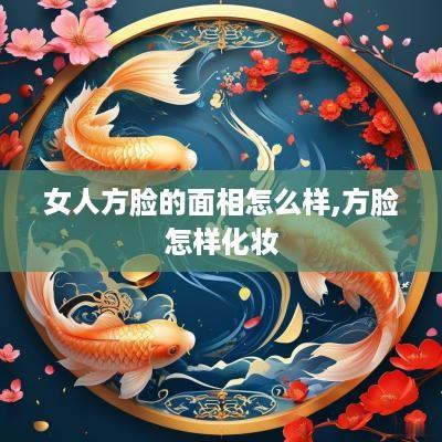 女人方脸的面相怎么样,方脸怎样化妆