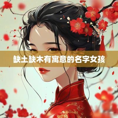 缺土缺木有寓意的名字女孩